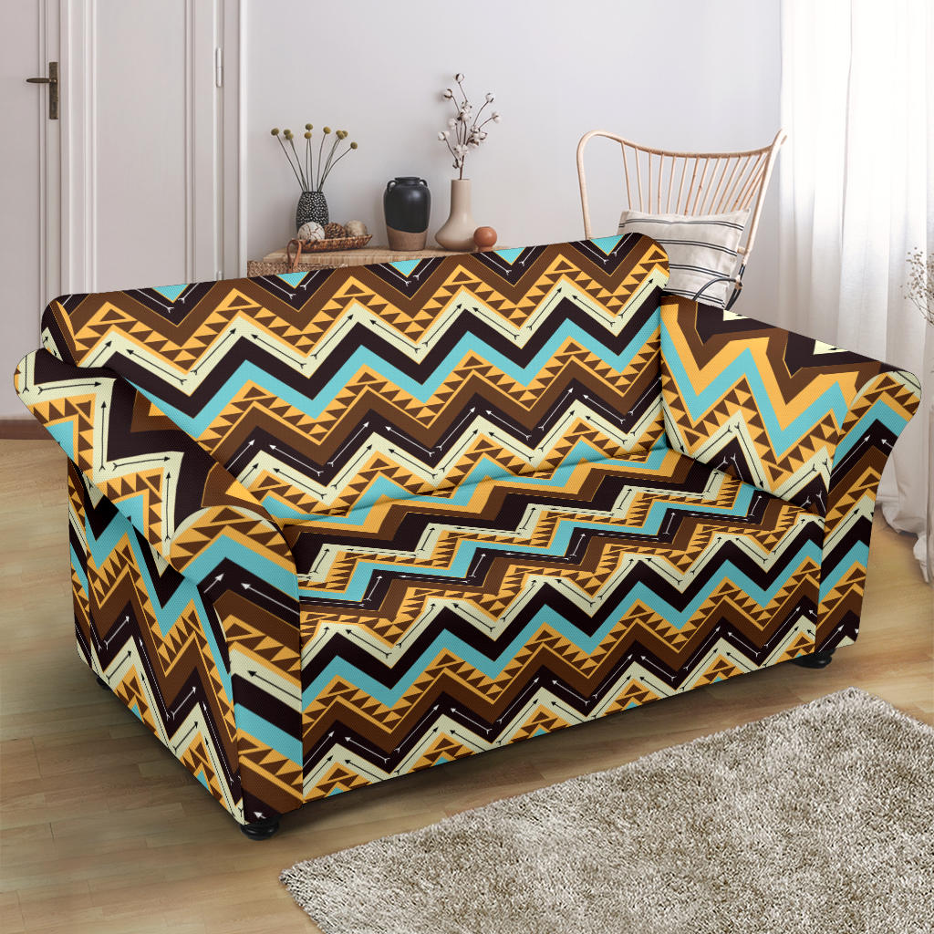 Southwest Pattern Print Design LKS301 Loveseat Couch Slipcover