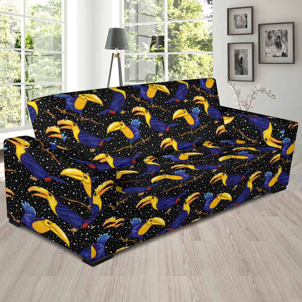 Toucan Print Design LKS307 Sofa Slipcover