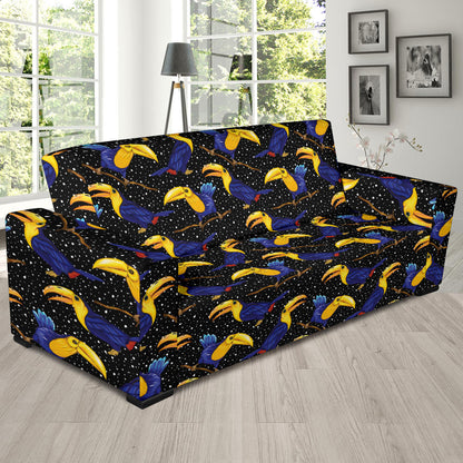 Toucan Print Design LKS307 Sofa Slipcover