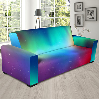 Aurora Borealis Pattern Print Design 02 Sofa Slipcover