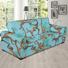 Monkey Pattern Print Design 04 Sofa Slipcover