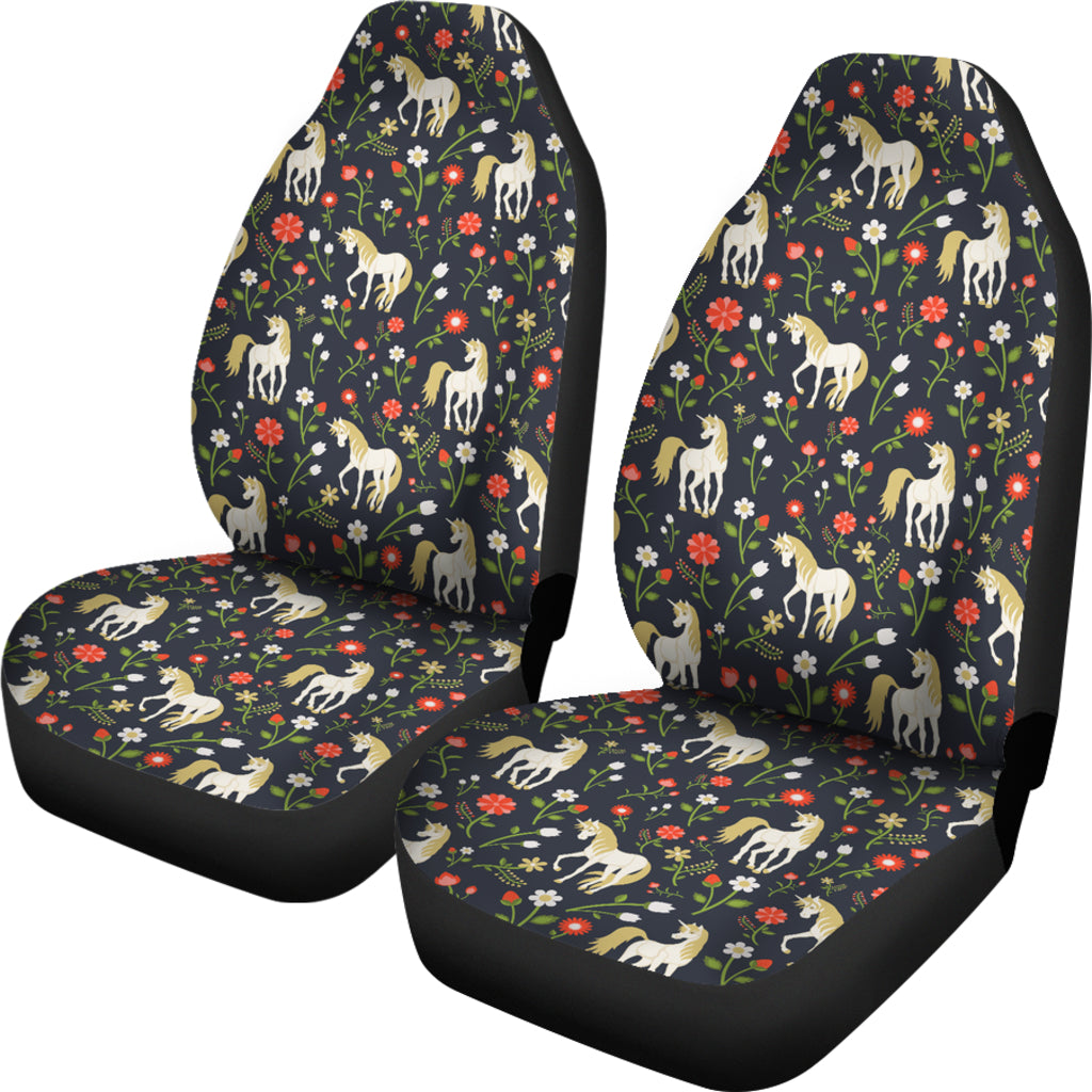 Unicorn Print Design LKS301 Car Seat Covers