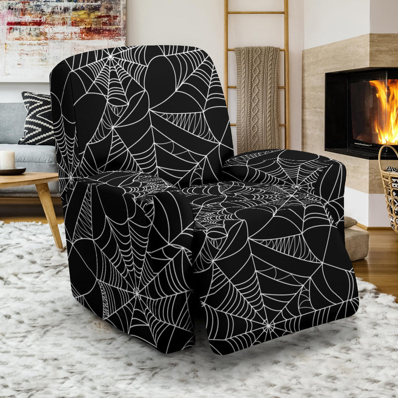 Spider Web Print Design LKS301 Recliner Slipcover