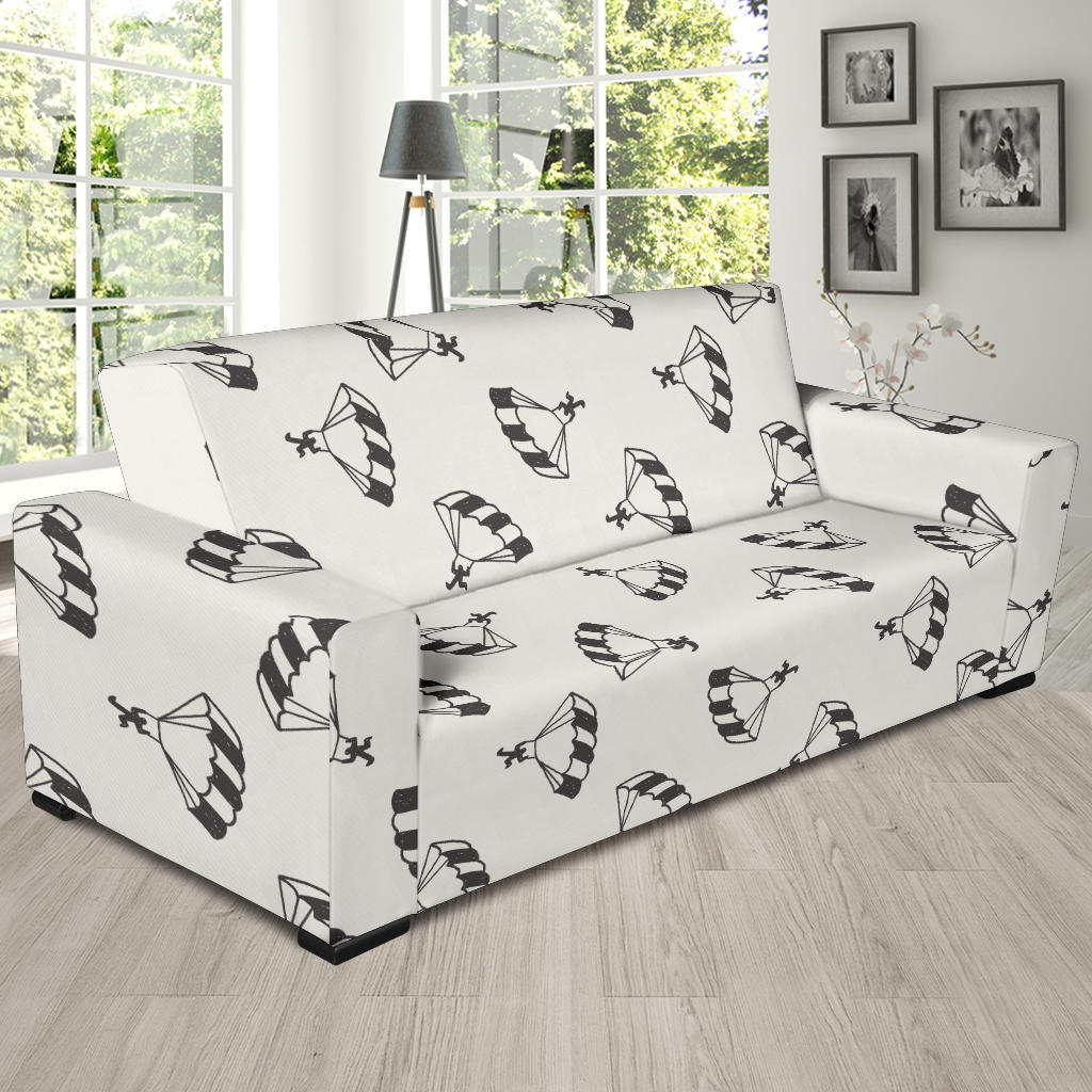 Skydiver Print Design LKS301 Sofa Slipcover