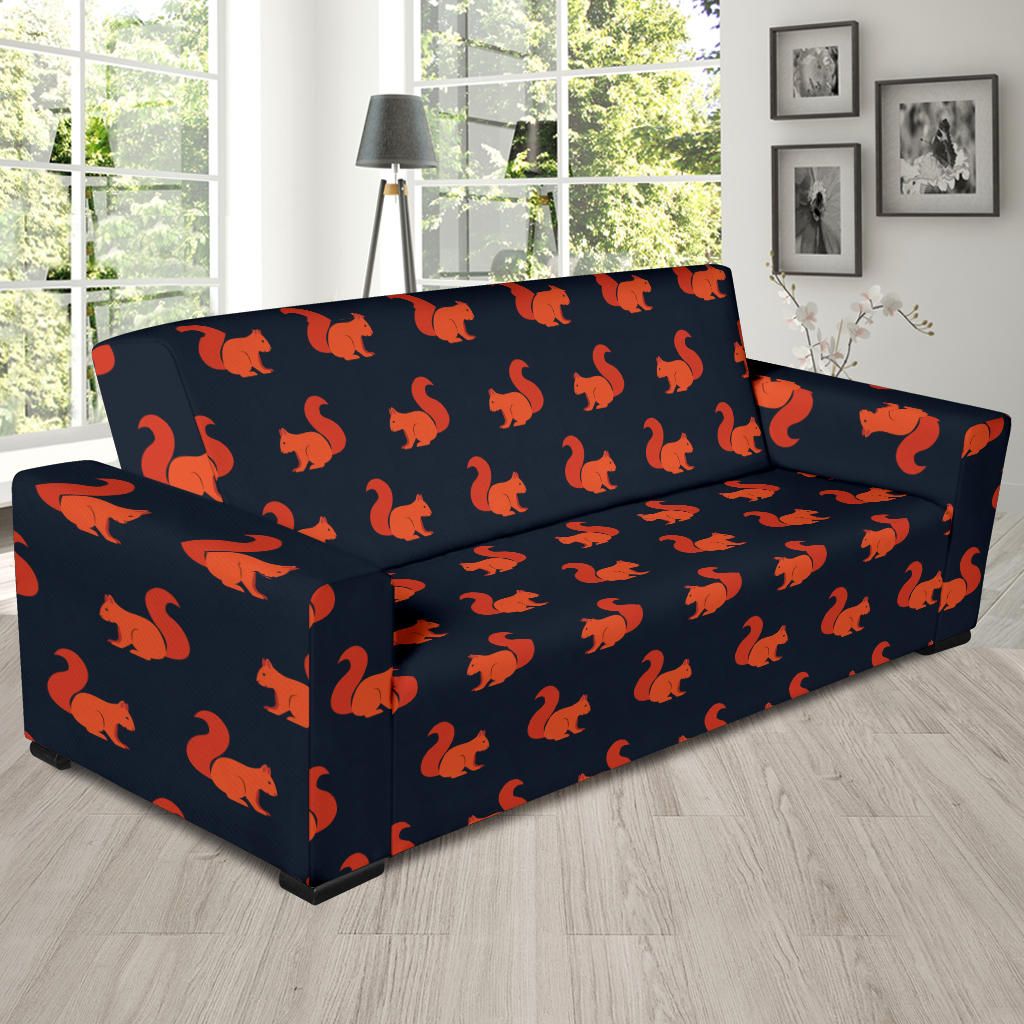 Squirrel Print Design LKS306 Sofa Slipcover