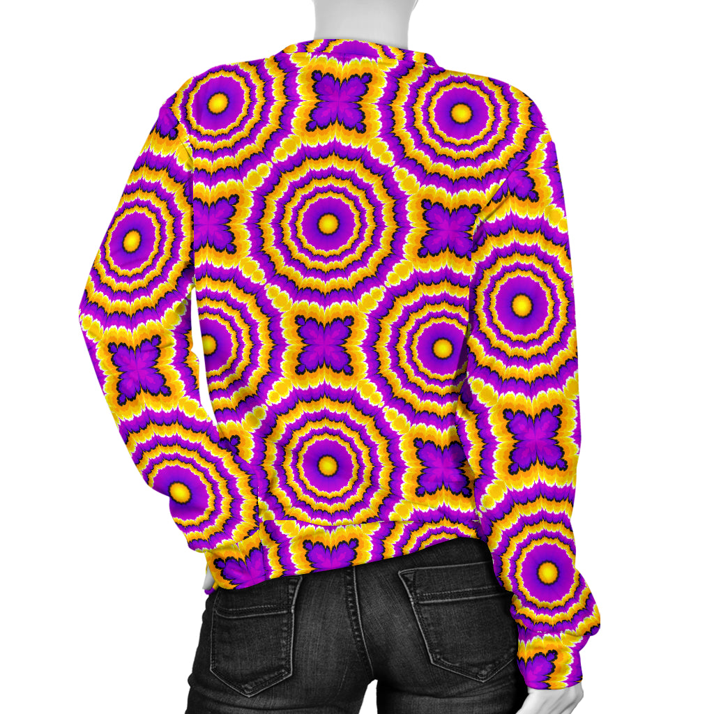Optical illusion Expansion Women Long Sleeve Sweatshirt
