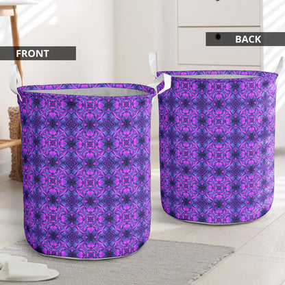 kaleidoscope Pattern Print Design Laundry Basket