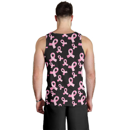 Breast Cancer Awareness Design Men Tank Top