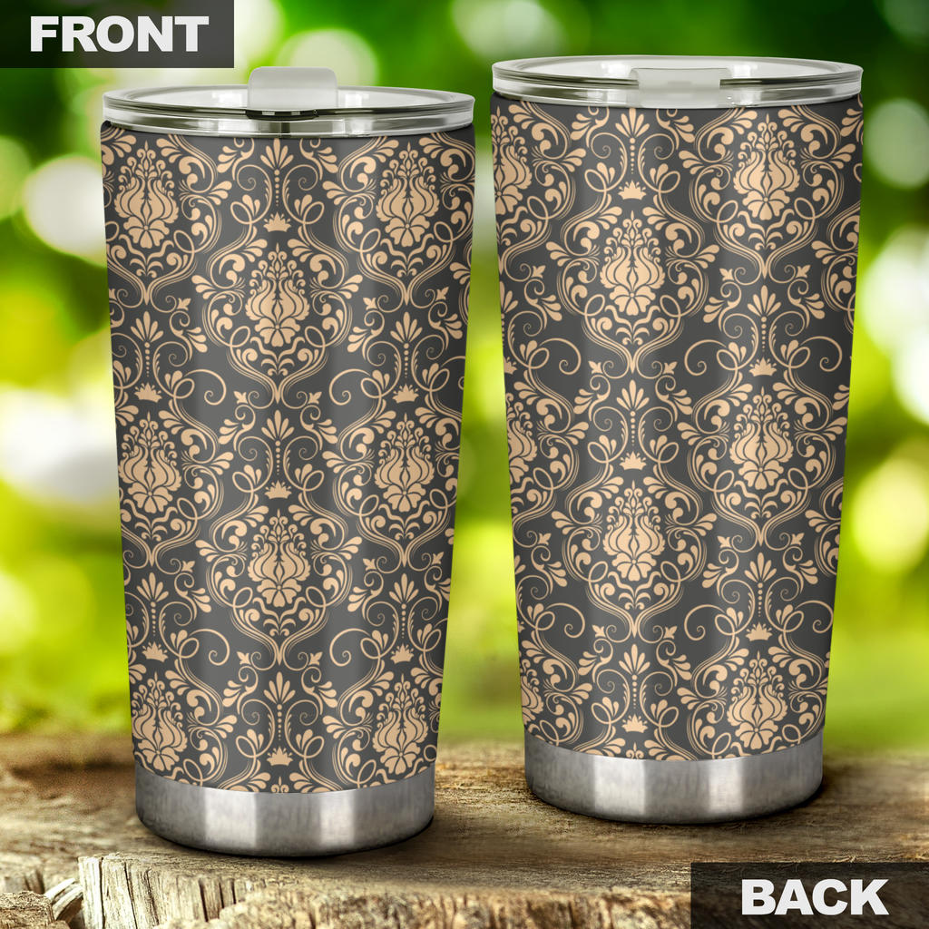 Damask Elegant Luxury Print Pattern Tumbler