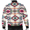 Indian Navajo Art Themed Design Print Men Bomber Jacket