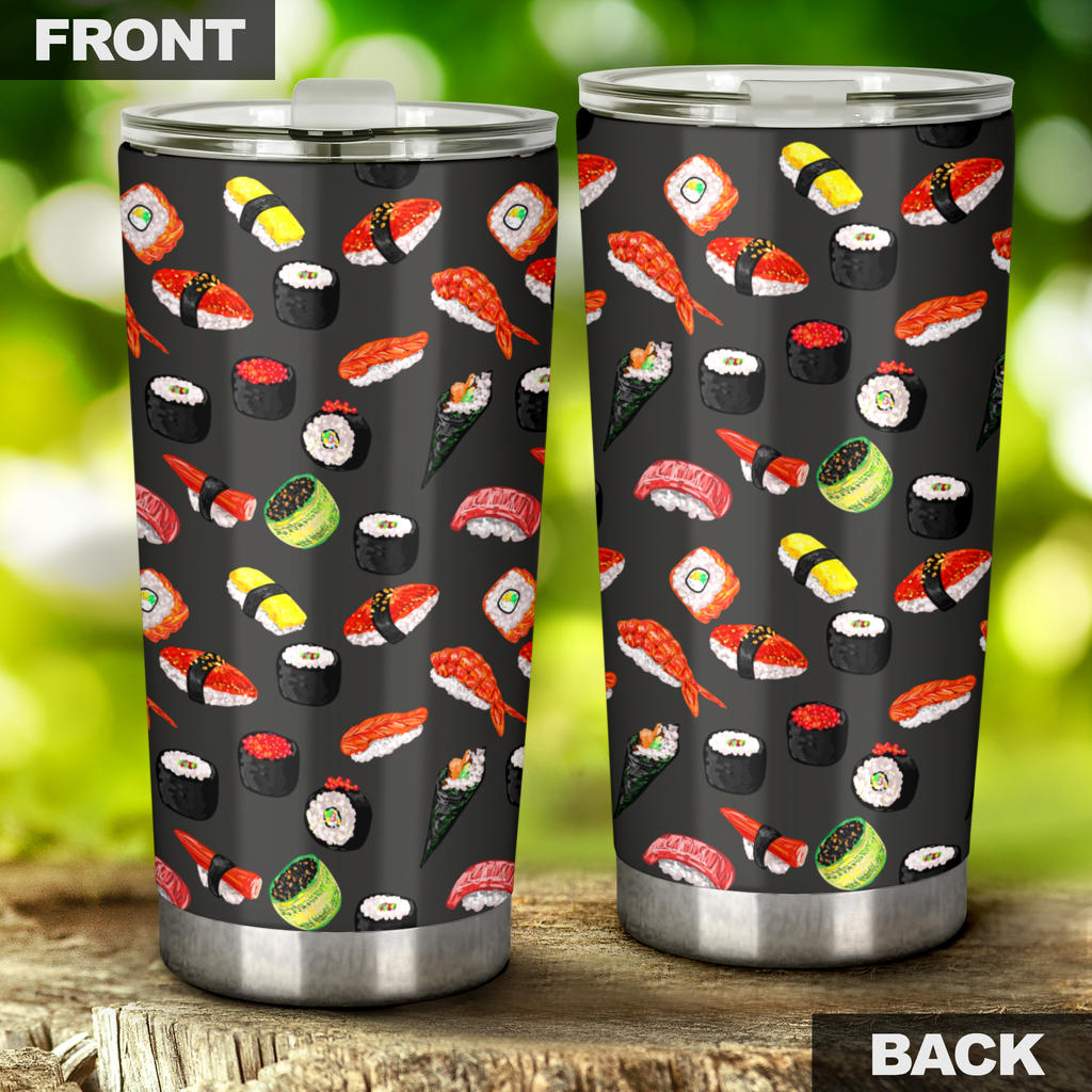 Sushi Design Print Tumbler