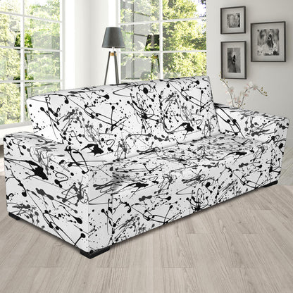 Splatter Print Design LKS305 Sofa Slipcover