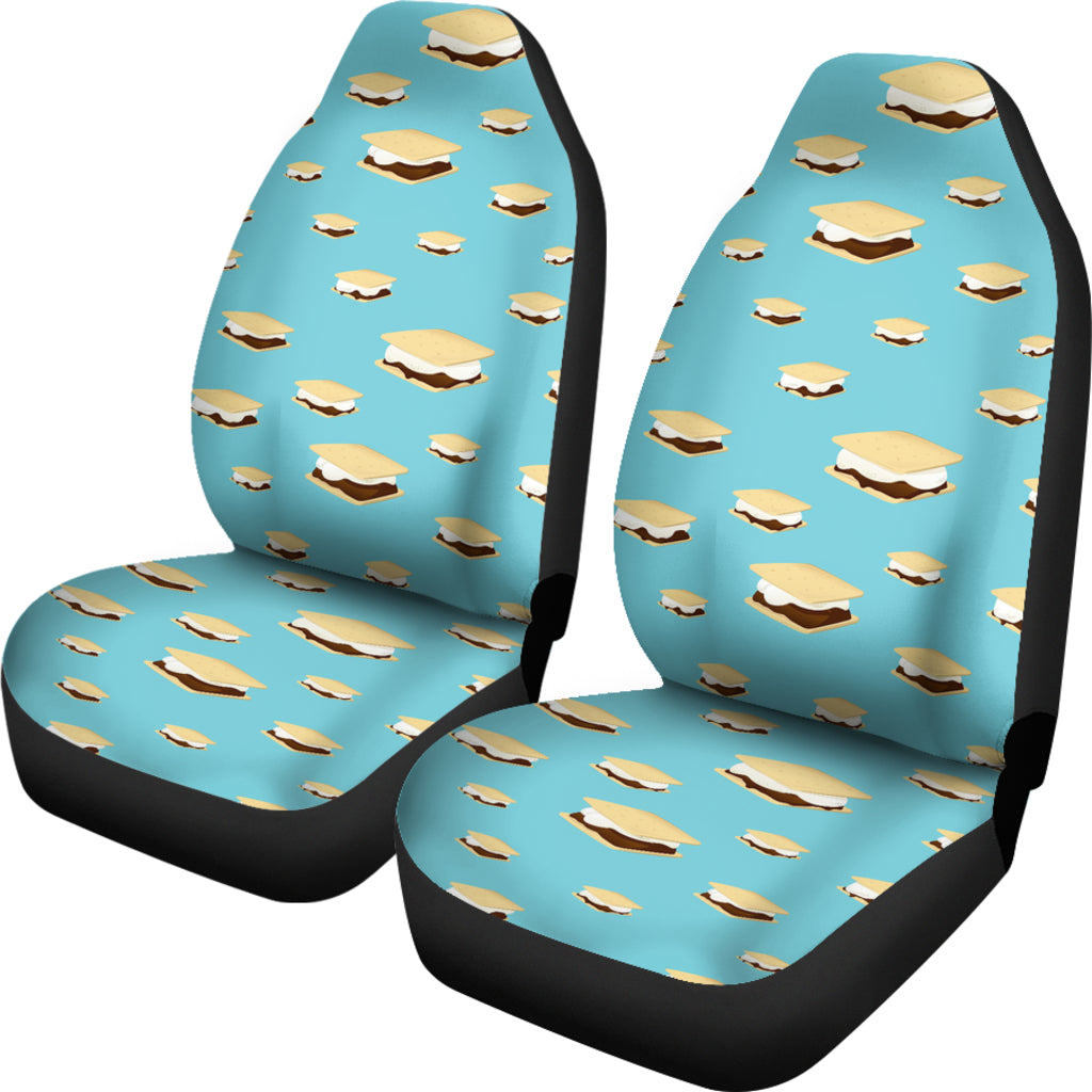 S_Mores Print Design LKS302 Car Seat Covers