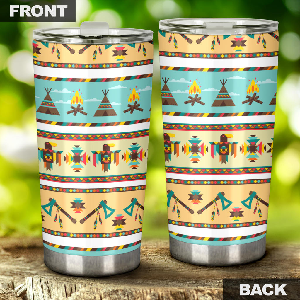 American indian Life Pattern Tumbler