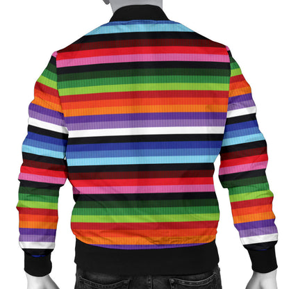 Serape Design Men Bomber Jacket