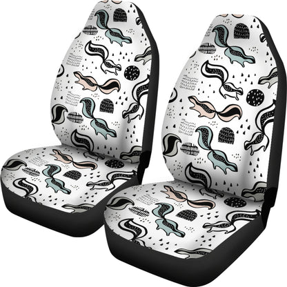 Skunk Print Design LKS303 Car Seat Covers