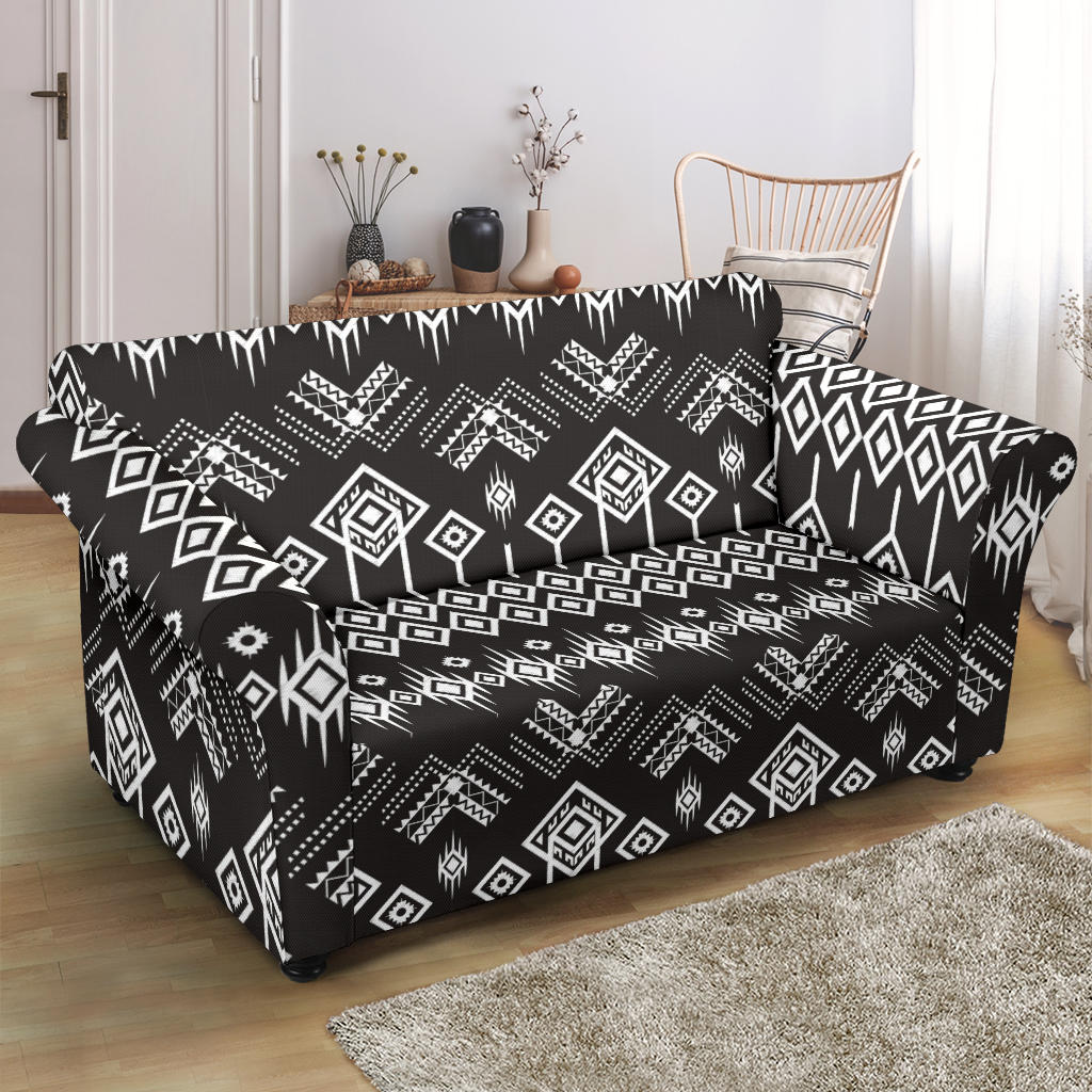 Tribal Pattern Print Design LKS304 Loveseat Couch Slipcover