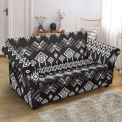 Tribal Pattern Print Design LKS304 Loveseat Couch Slipcover