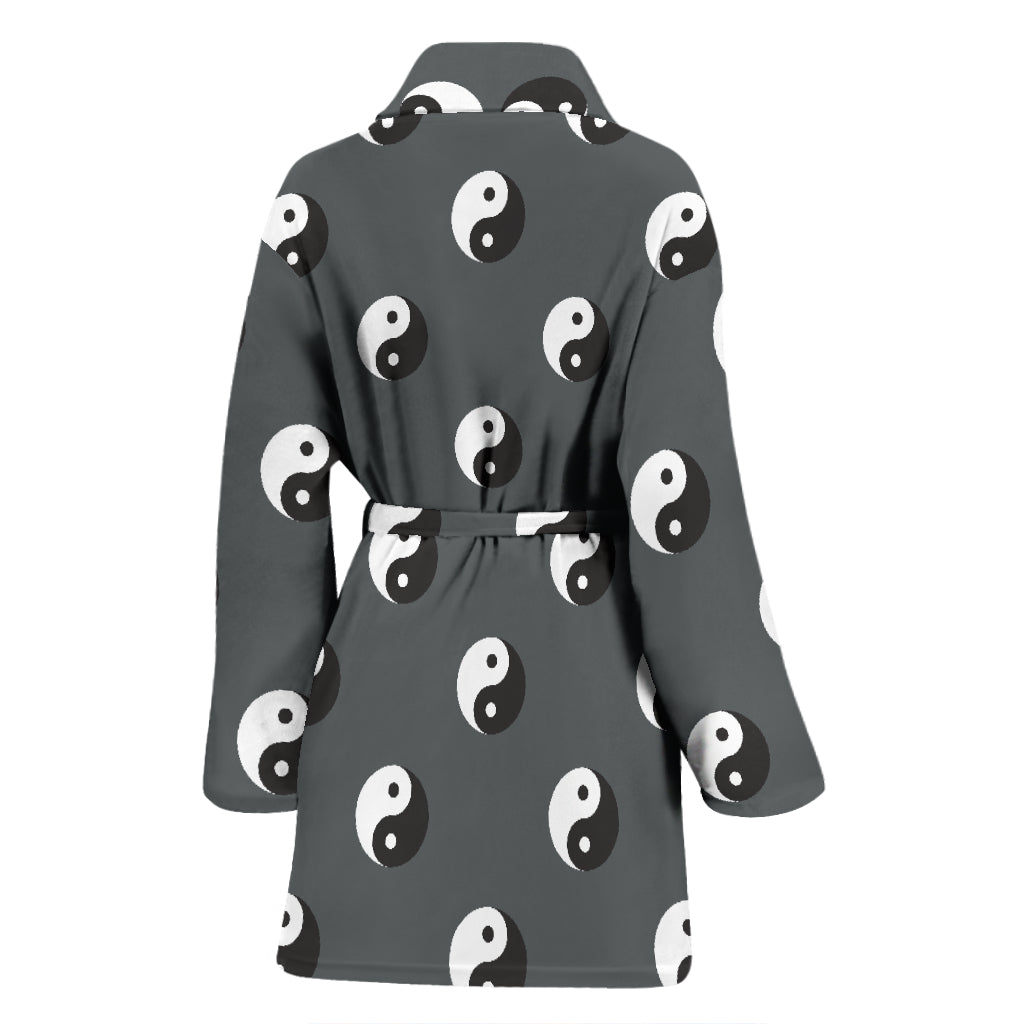 Yin Yang Print Design LKS303 Women Bathrobe
