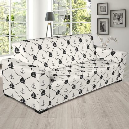 Sailboat Print Design LKS302 Sofa Slipcover