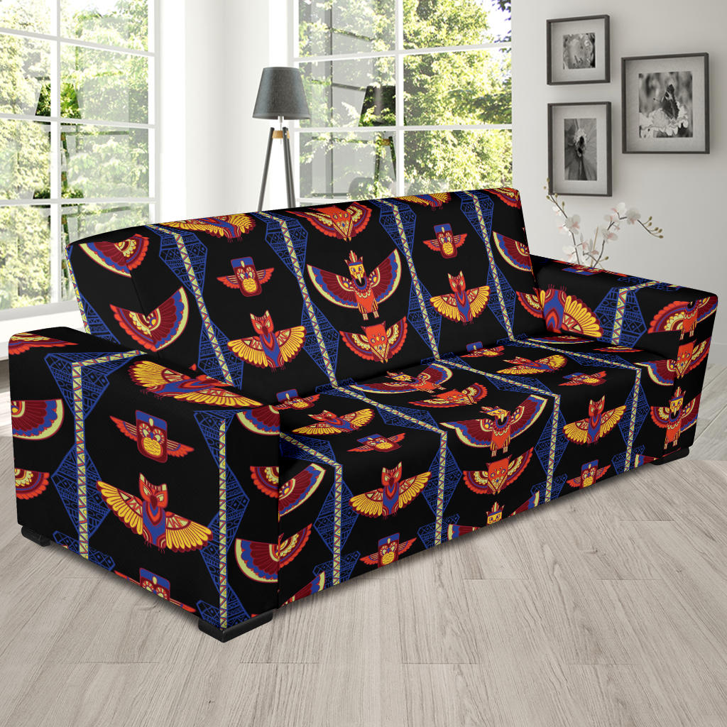 Totem Print Design LKS301 Sofa Slipcover