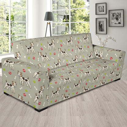 Toy Fox Terriers Print Design LKS301 Sofa Slipcover