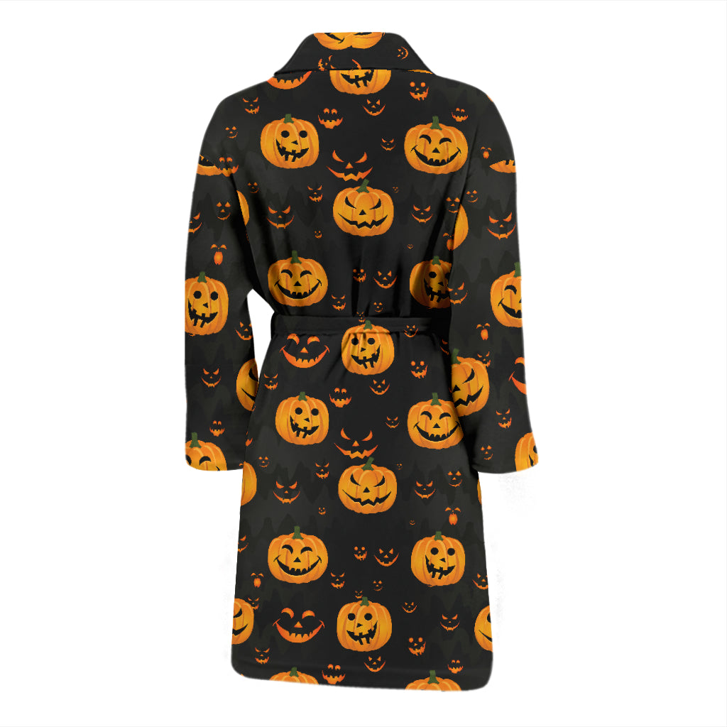 Halloween Print Design LKS401 Men Bathrobe
