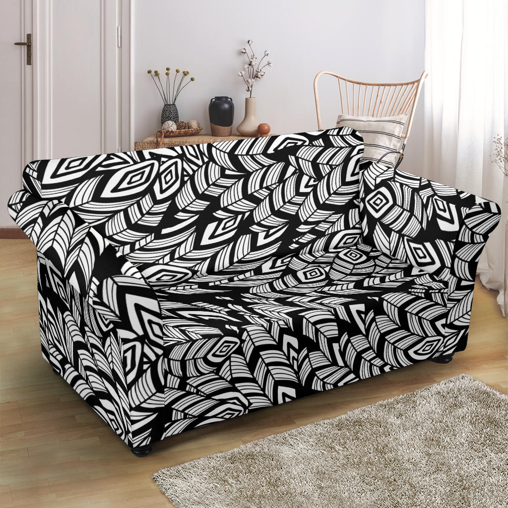 Tribal Pattern Print Design LKS302 Loveseat Couch Slipcover