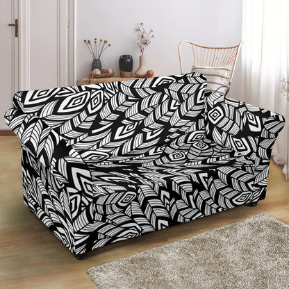 Tribal Pattern Print Design LKS302 Loveseat Couch Slipcover