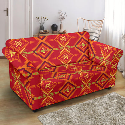 Southwest Pattern Print Design LKS305 Loveseat Couch Slipcover