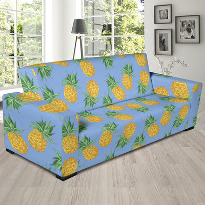 Pineapple Pattern Print Design A04 Sofa Slipcover