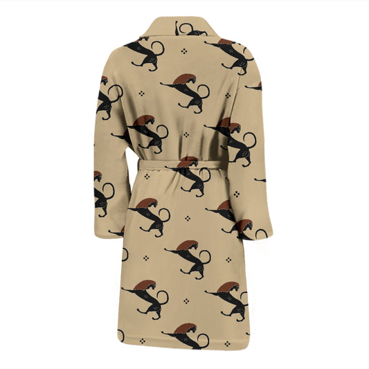 Ancient Greek Print Design LKS3011 Men Bathrobe