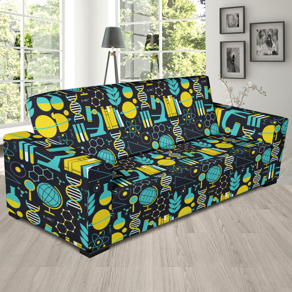Science Print Design LKS301 Sofa Slipcover