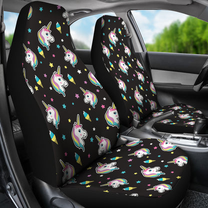 Unicorn Print Design LKS302 Car Seat Covers