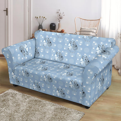 Scottish Terriers Print Design LKS308 Loveseat Couch Slipcover