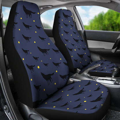 Wolf Print Design LKS301 Car Seat Covers