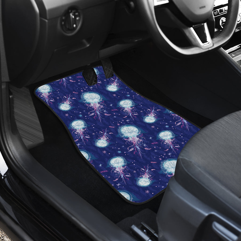 Jellyfish Cute Design Car Floor Mats Front Back