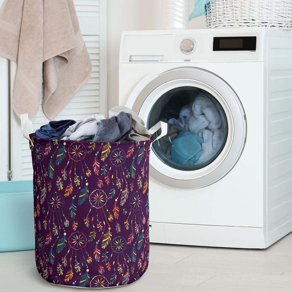 Dream Catcher Boho Design Laundry Basket