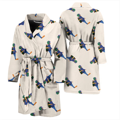 Scuba Driver Print Design LKS301 Men Bathrobe
