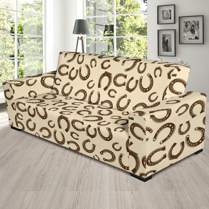 Horseshoe Print Design LKS302 Sofa Slipcover