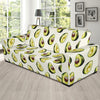 Avocado Pattern Print Design 01 Sofa Slipcover