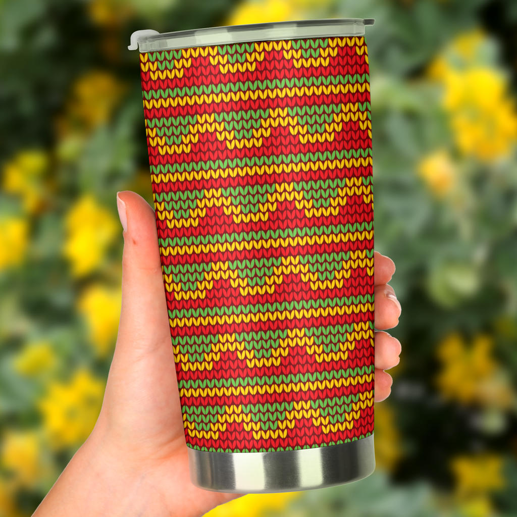 Rasta Reggae Color Print Tumbler