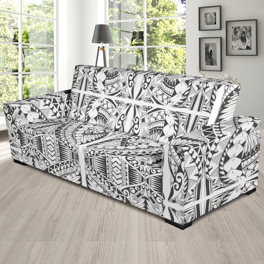 Samoan Style Print Design LKS301 Sofa Slipcover