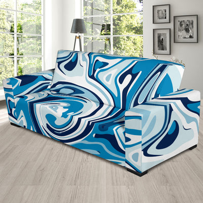 Liquid Pattern Print Design 05 Sofa Slipcover