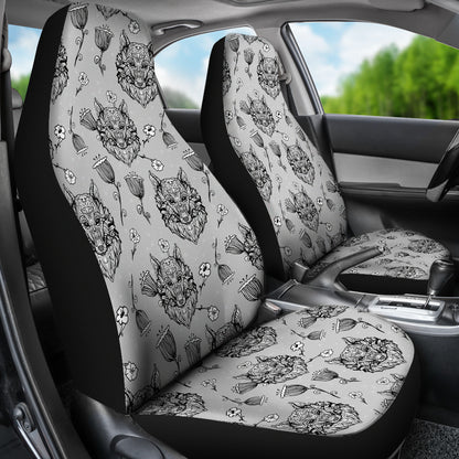 Tribal Pattern Print Design LKS306 Car Seat Covers