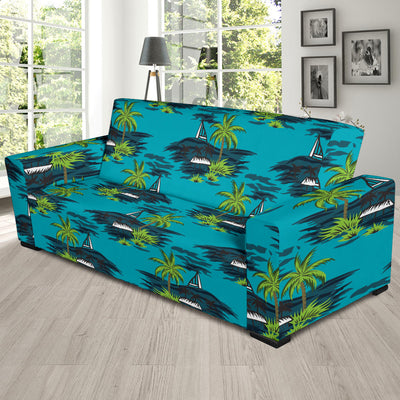 Pacific island Pattern Print Design A01 Sofa Slipcover