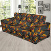 Bird Of Paradise Pattern Print Design 01 Sofa Slipcover