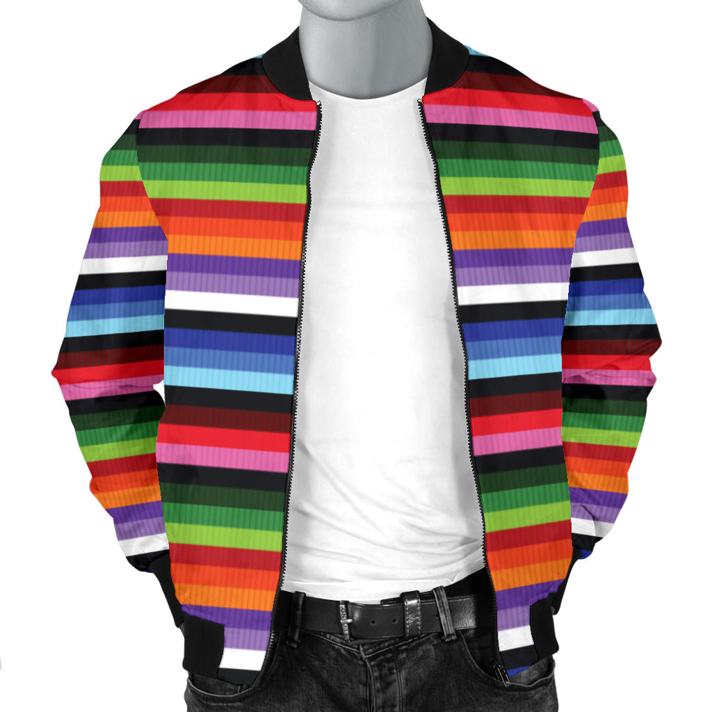 Serape Design Men Bomber Jacket