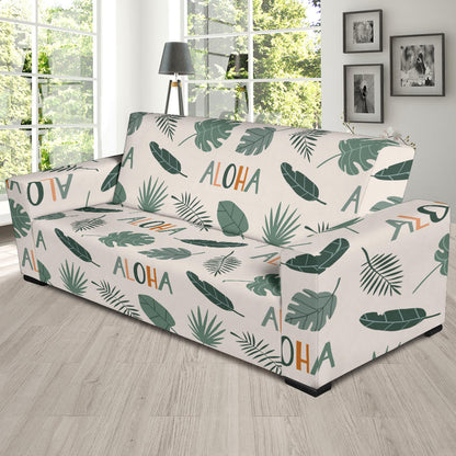 Aloha Hawaii Pattern Print Design 05 Sofa Slipcover