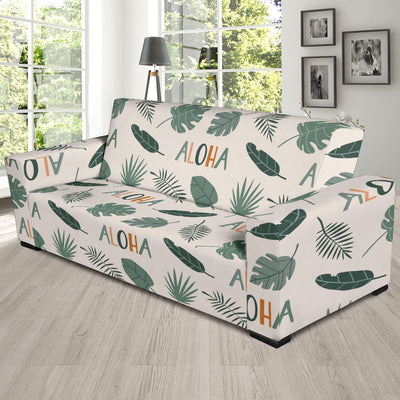 Aloha Hawaii Pattern Print Design 05 Sofa Slipcover